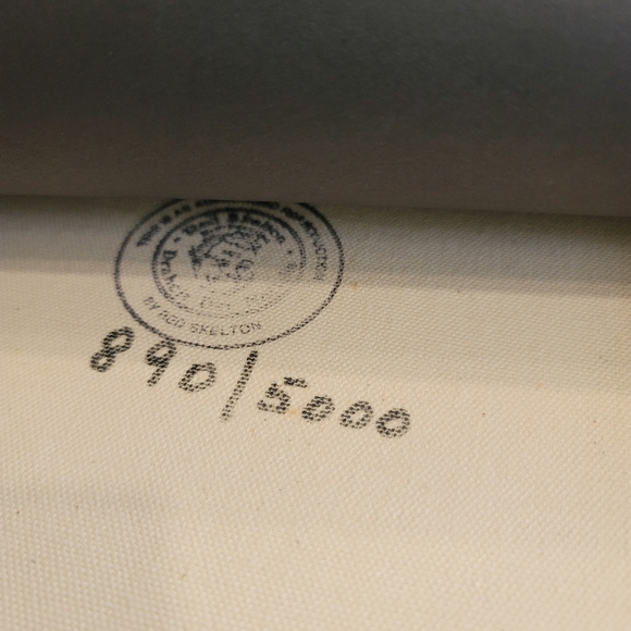 Red Skelton "Hold That Tiger" clown numbered 890/5000 limited signed print rare - Picture 9 of 11